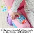 thumbnail image 4 of Fisher-Price Laugh & Learn Smart Stages Chair Electronic Learning Toy for Toddlers, Pink, 4 of 7