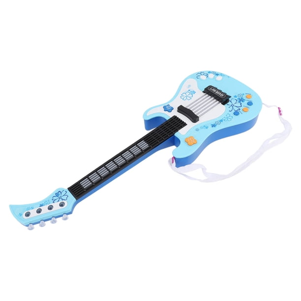 Guitarra De Juguete Dinosaurio Amarilla De 36 Cm - Instrumento Musical Simulado Para Educación Temprana - Regalo Para Niños Y Niñas