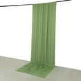thumbnail image 7 of BalsaCircle 5x14 feet Sage Green 4-Way Stretch Spandex Divider Backdrop Curtain Home Decorations, 7 of 7