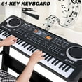 M T Fun 61 Key Compact Music Keyboard Piano Digital Electronic