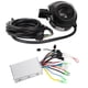 thumbnail image 2 of Nimomo Controlador de Motor de Scooter Kit de Controlador sin escobillas de Bicicleta eléctrica 36 V 350 W con Panel de Pantalla LCD para Scooter de Bicicleta eléctrica, 2 of 5