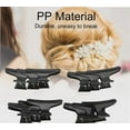 thumbnail image 4 of 12Pcs Set Black Butterfly Holding Hair Clip Hair Section Claw Clamps Hairdressing Tool, 4 of 4