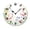 FFclock096, variant on ZXCXRQFa Desk Clocks Wildflower Butterfly Spring Floral Silent Wall Clock for Bathroom Indoor Decoration No Ticking 10 Inch Round Small Clock for Hospital Classroom Home Living Room