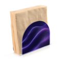 thumbnail image 2 of Table Napkin Holder, One Sizex2 Kitchen Napkin Holder Acrylic Napkin Holder Restaurant Napkin Holder Pretty Purple Curve, 2 of 9