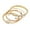 Golden, variant on 4Pcs Women Bracelets Multiple Layered Stackable Bracelet Open Cuff Wrap Bangle Adjustable Link Jewelry