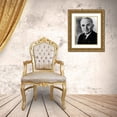 thumbnail image 3 of Vintage Photography 26x32 Gold Ornate Wood Framed with Double Matting Museum Art Print Titled - Harry S Truman, 3 of 4
