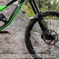 thumbnail image 4 of kurtrusly Garde-Boue de Vélo Premium Protège-Boue en Carbone Résistant à l'Usure / Arrière Engrenage Fixe de Protection avec Emblème Blanc, 4 of 8