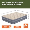 thumbnail image 3 of Ozark Trail 16" Queen Air Mattress with Built-In Electric Pump, 3 of 16
