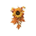 thumbnail image 2 of Votnto Autumn Thanksgiving Artificial Sunflower Small Hanging Ornament, Wall Hanging Window Display Door Decoration, 2 of 6