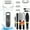White, variant on Callus Remover for Feet, 12-in-1 Professional Pedicure Tools Foot Care Kit, Foot Scrubber Electric Feet File Pedi for Hard Cracked Dry Dead Skin, 3 Rollers, 2 Speed, Battery Display (Black)