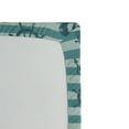 thumbnail image 3 of Ambesonne Nautical Fitted Sheet, Ship Wheel Anchor, Queen Size, Teal Beige, 3 of 3