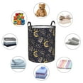 thumbnail image 4 of Balery Snake Sleep Cesta de ropa redonda con asas, impermeable, independiente, para ropa, juguetes, dormitorio y familia-Medium, 4 of 6