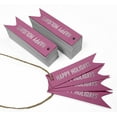 thumbnail image 3 of Inkdotpot Silver Foil Paper Hang Tags Happy Holiday Favor Tags 50 Pieces, 3 of 6