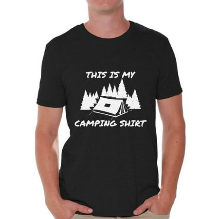 Awkward Styles This is My Camping Shirt Cute Camp Shirts for Men Camping Accessories Camp Clothes for Him I Like Camping Shirt for Boyfriend Camping Lovers Gifts Camping T-Shirt for (The Best Gift For My Boyfriend)