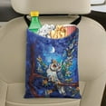 thumbnail image 5 of Yuyamidu Owl Car Garbage Bags Hanging Vehicle Trash Bags Bins with Adjustable Belt Car Accessories Blue Automobile Rubbish Organizer for Front Seat, Back Seat, 5 of 7
