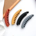 thumbnail image 4 of Pinzas de plátano Soidarity grandes, antideslizante, para coletas, accesorios para el cabello, Cuidado del cabello, negro, 4 of 6