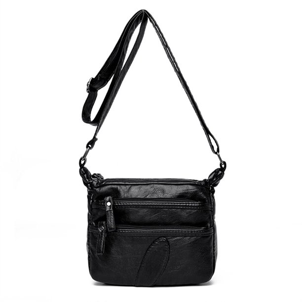 Bolso de cuero con múltiples bolsillos para mujer, bandolera de diseñador, 2022 Fivean unisex