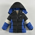 thumbnail image 2 of Eashery Kids Baby Girls Boys Jacket Baby Outerwear Toddler Baby Boys Winter Jacket Fall Winter Clothes Toddler Jacket (Blue,3-4 Years), 2 of 4
