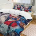 thumbnail image 6 of Harley Quinn Joker 3 Pieces Bedding Sets Comfortable Soft Comforter Sets Decoration Bedroom Gifts With 1 Duvet Cover 2 Pillowcases, 6 of 7