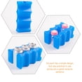 thumbnail image 4 of OULII 4pcs Ice Pack for baby bottle bag Rubber Blue for Longtime Transport Users, 4 of 7