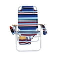 thumbnail image 3 of Deluxe 17" Seat Height Beach Chair for Adults – Heavy Duty, Tall Beach Chair, Wide Design, XL High of the Ground | 300 lbs Capacity, 3 of 9