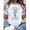 White, variant on The World Needs All Kinds Of Minds Autism Awareness T-Shirt For Women And Girls With Lightbulb Puzzle Piece Design Colorful Flowers And Stars Print Casual Top,S,White