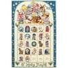 'O Holy Night' Advent Calendar Counted Cross-Stitch Kit, 14" x 20"