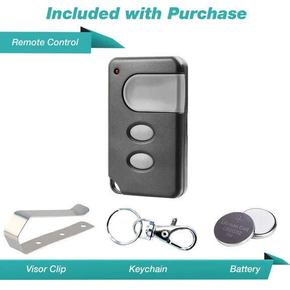Linear MegaCode Multi Smart Clicker - MCT-3 Three-Button Garage Door ...