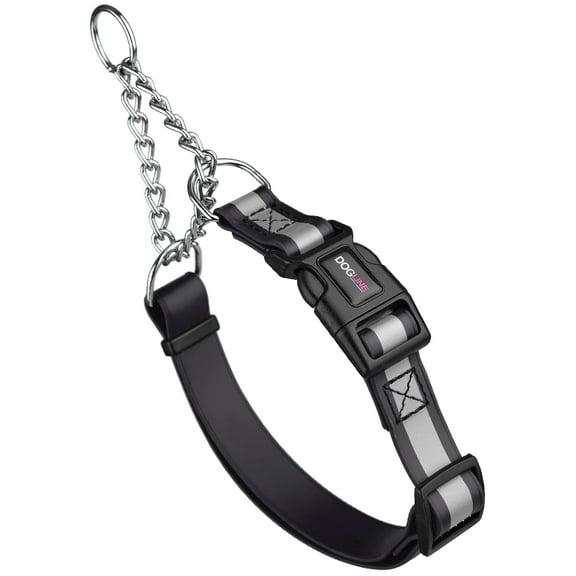 Dogline Reflective Biothane Martingale Collar with Quick Release Buckle