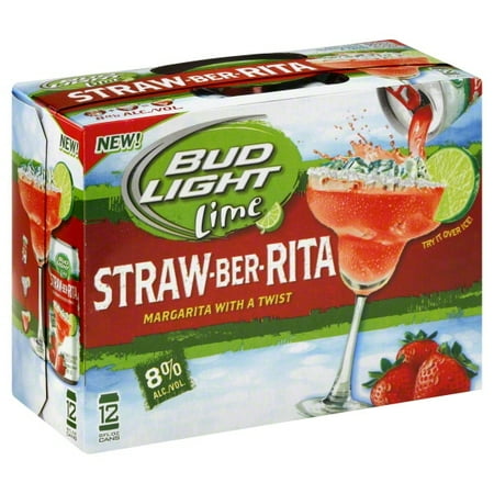 Bud Light Lime Straw Ber Rita Beer 8 Fl Oz 12 Pack Com Bud Light Lime Straw Ber Rita Beer 8 Fl Oz 12 Pack