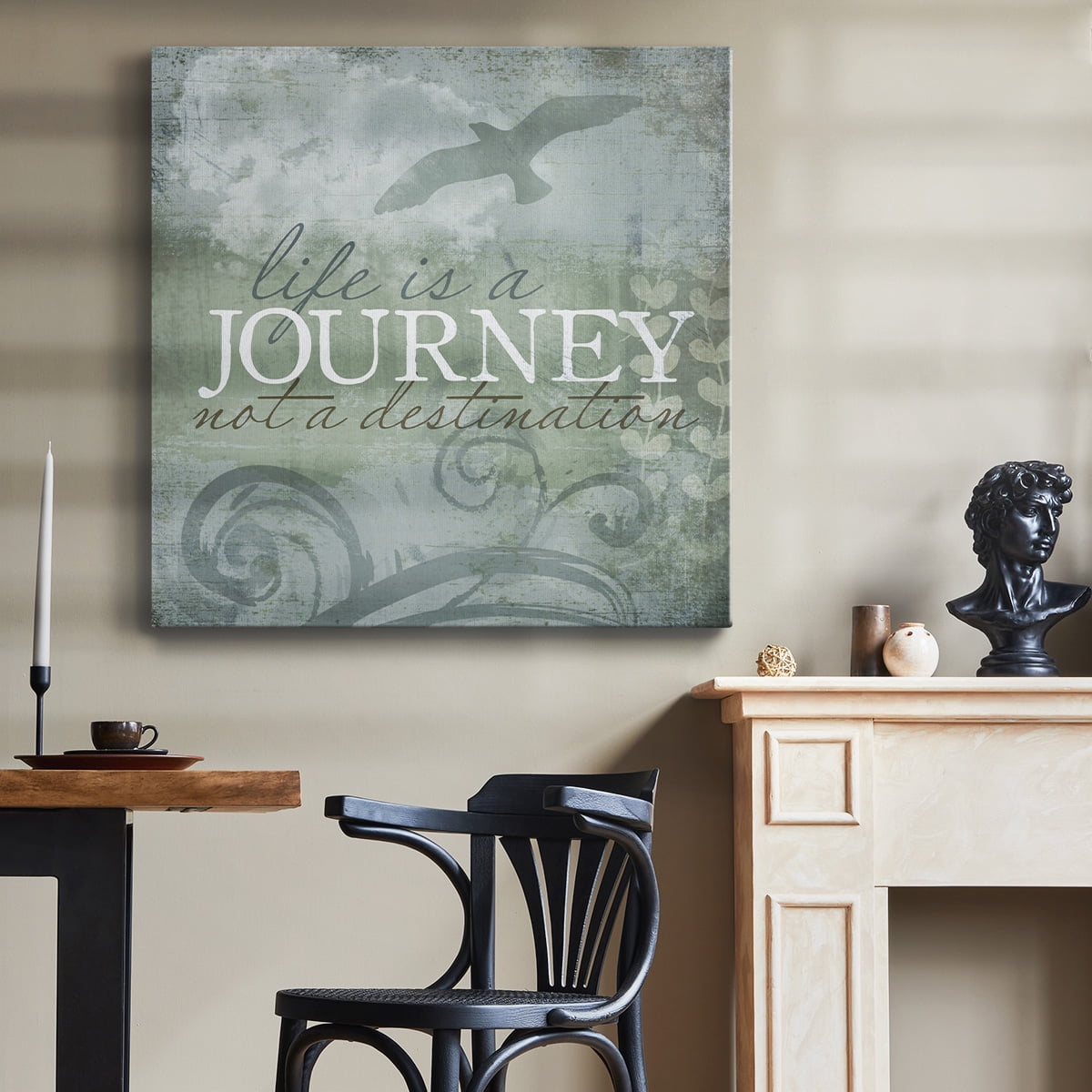 Wexford Home Coastal Inspiration VII-Premium Gallery Wrapped Canvas, 24" x 24" - Ready to Hang