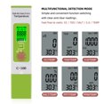 thumbnail image 4 of Graflsoa 5-in-1 Water Quality Tester: Conductivity, TDS, Salinity, Seawater Density, Temperature - C-100A Model (Battery Not Included), 4 of 7