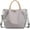 Grey, variant on CoCopeaunts Nylon Shoulder Bag for Women Top Handle Handbag Large Capacity Crossbody Bag Casual Tote Bag Travel Satchel Purse