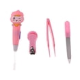 thumbnail image 3 of Juego de cortaúñas para bebés de 8 pieza pinzas de tijera para manicura y guardería Rosado Zulema Traje de enfermería para niños, 3 of 7