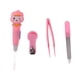 thumbnail image 3 of Juego de cortaúñas para bebés de 8 pieza pinzas de tijera para manicura y guardería Rosado Zulema Traje de enfermería para niños, 3 of 7