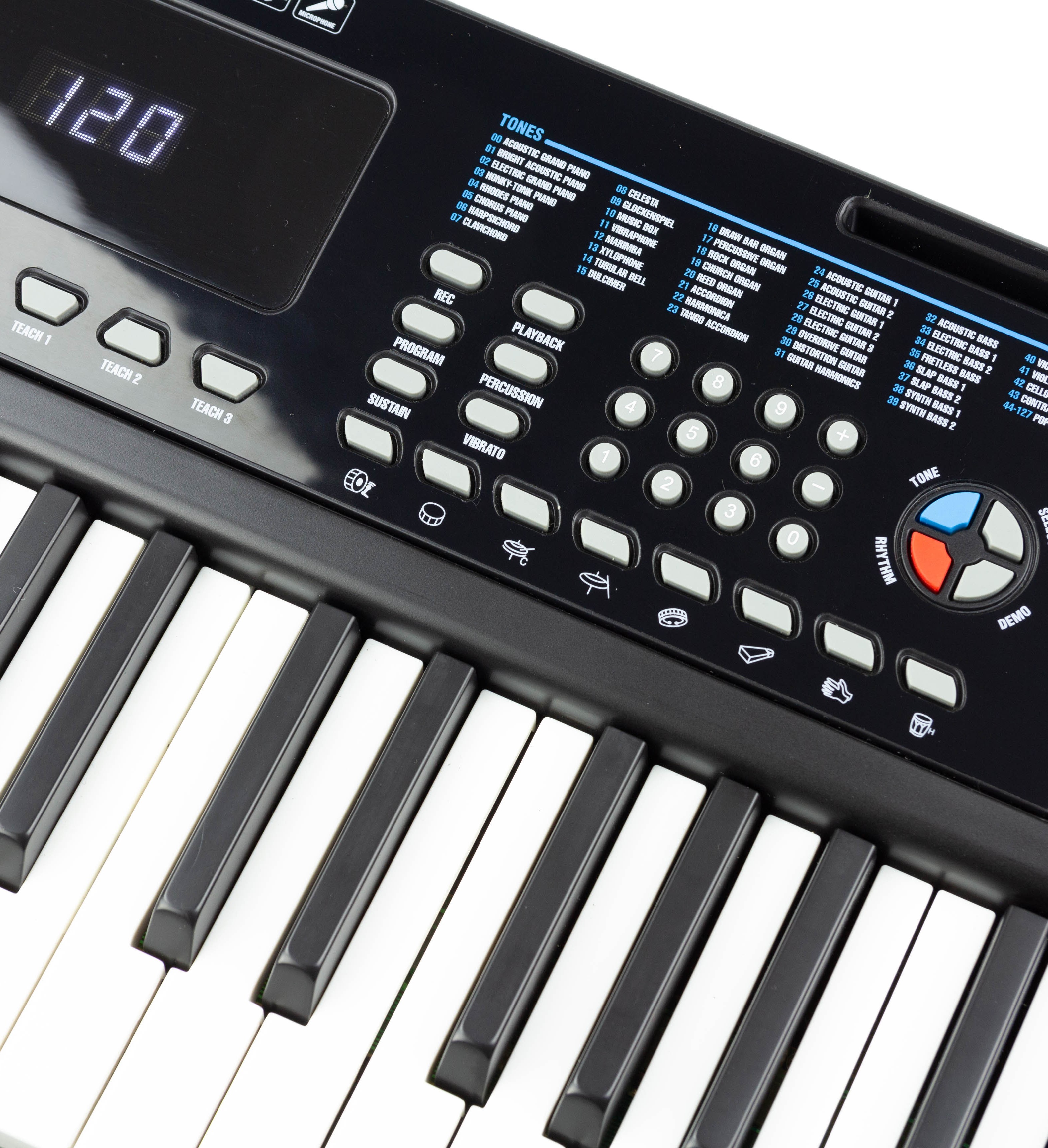 RockJam 61-Key Keyboard Piano with LED Light-Up Keys photo 7