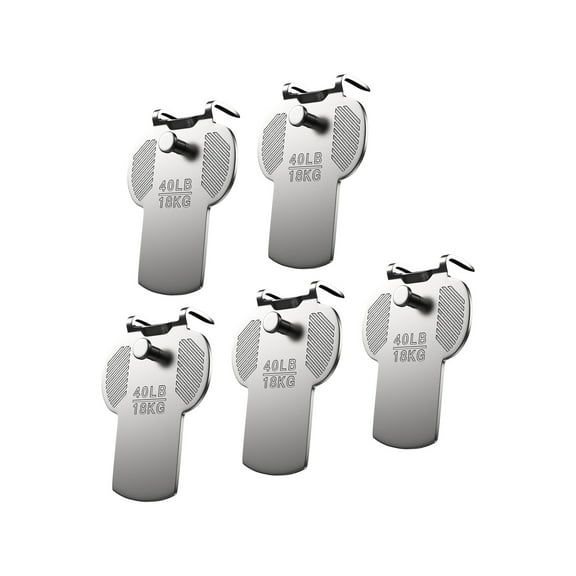 Pack Of 5 Heavy Duty Dry Wall Hook For Wall Mounting 40lb Capacity Without Studs Required Nonrust Steel Picture Hangers