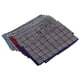 thumbnail image 5 of Paquete de 24 pañuelos de , cuadrados de bolsillo suaves para trajes de hombre, cuadros clásicos Yinane Hankerchief, 5 of 7