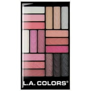 L.A. COLORS 18-Color Eyeshadow Palette, Diva Glam, 0.70 fl oz