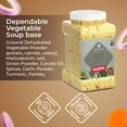 thumbnail image 2 of Dependable Food Vegetable Soup Base Kosher Vegetable Flavor for Soup, Stock & Broth, 1-lb Jar, 2 of 6