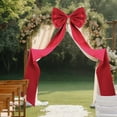 thumbnail image 5 of geerera Giant Satin Bow Decor, 75x18 Inch Large Ribbon Bow, for Christmas Tree Topper, Wedding Backdrop, Party Wall Decor, 5 of 6