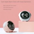 thumbnail image 2 of Mistaha Cute Digital Alarm Clock Children Sleep Trainer Clock with Facial Expression LED Display Screen 2 Sets of Alarm Clock Snooze Function Bedroom Living Room Study Room Office, 2 of 8