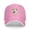Pink, variant on Floral Cat Baseball Caps for Men Women Fashion Summer Casquette Adjustable Casual Trucker Hats for Outdoor Activities
