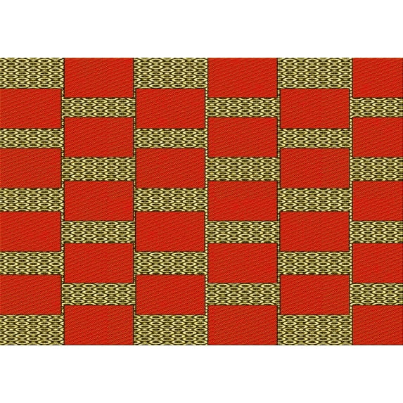 Ahgly Company Indoor Rectangle Patterned Light Brown Area Rugs, 3' x 5'