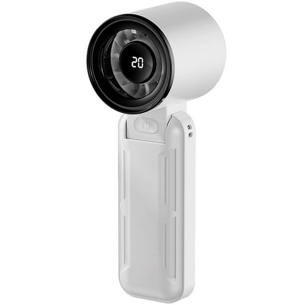 Mini Fan Rechargeable 5 Speed Electric Fan 3000mAh Adjustable Portable Outdoor Handheld Small Pocket Cooling Fan