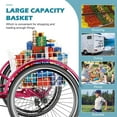 thumbnail image 3 of Adult Tricycles, 7 Speed Adult Trikes 24/26 inch 3 Wheel Bikes, Cruise Bike with Basket for Seniors, Women, Men for Recreation, Shopping, Exercise, Multiple Colors, 3 of 11