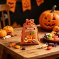 thumbnail image 7 of AZXY Halloween Trick or Treat Bags Drawstring Pumpkin Candy Pouches, Reusable Happy Halloween Gift Treat Sacks for Holiday Costume Party Favors & Halloween Decor Supplies, 7 of 7