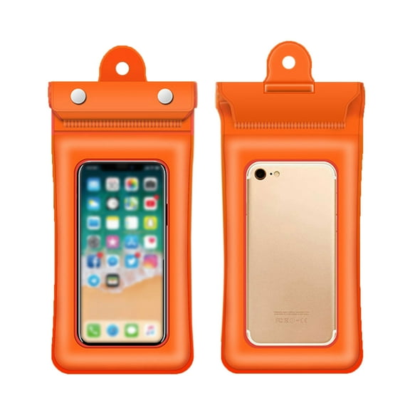 XunW Universal Waterproof Case Cell Phone Pouch Case 8Pc Summer Water Tight Bag Case Cover Underwater Clear Cellphone Holder Protector For Beach Pool Swimming