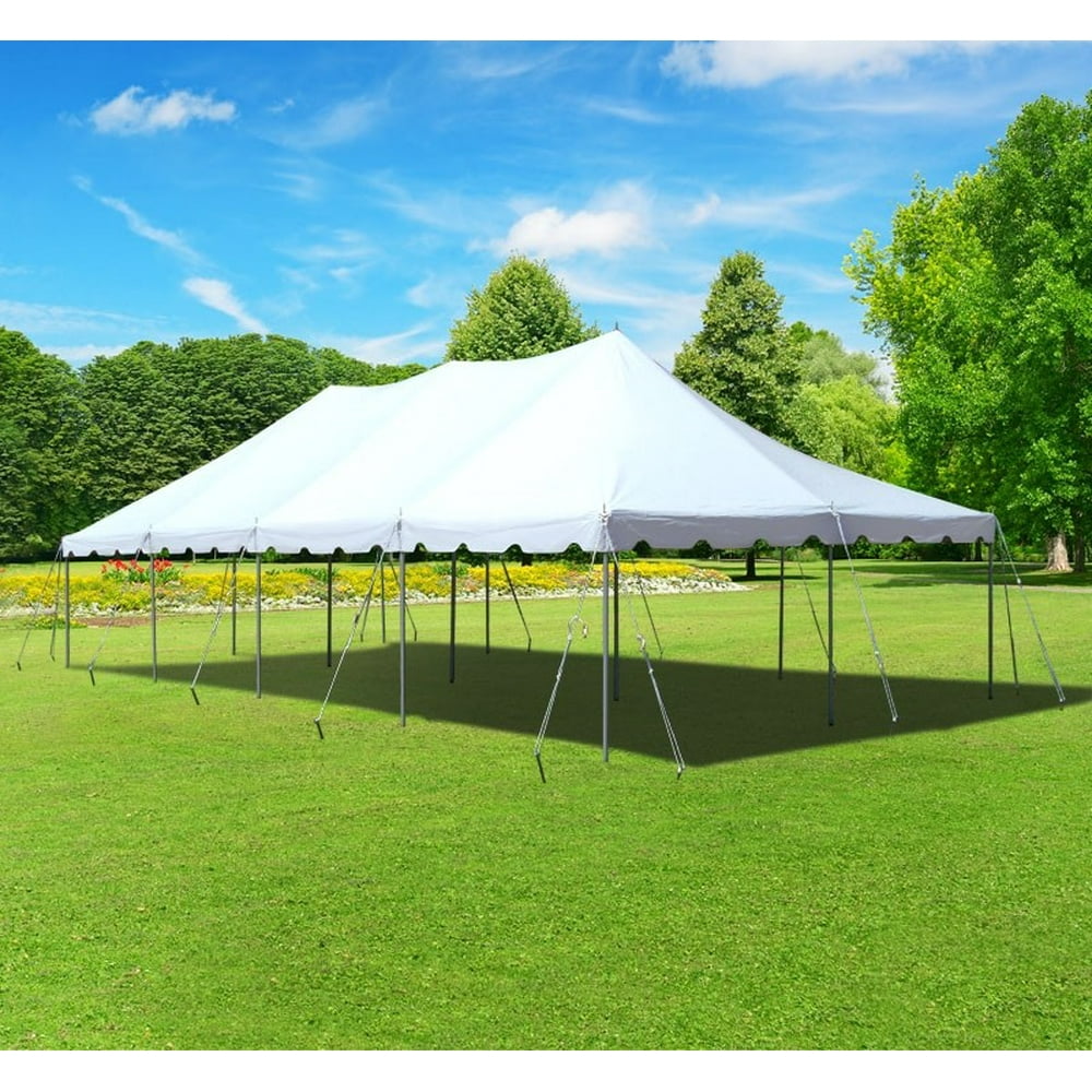 20x40 Premium Outdoor Wedding Event Party Canopy Tent, White Waterproof