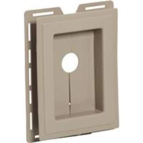 Alcoa Home Exteriors Split Recess J-Block Mounting Block